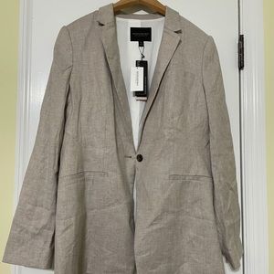 Brown banana republic blazer. NWT